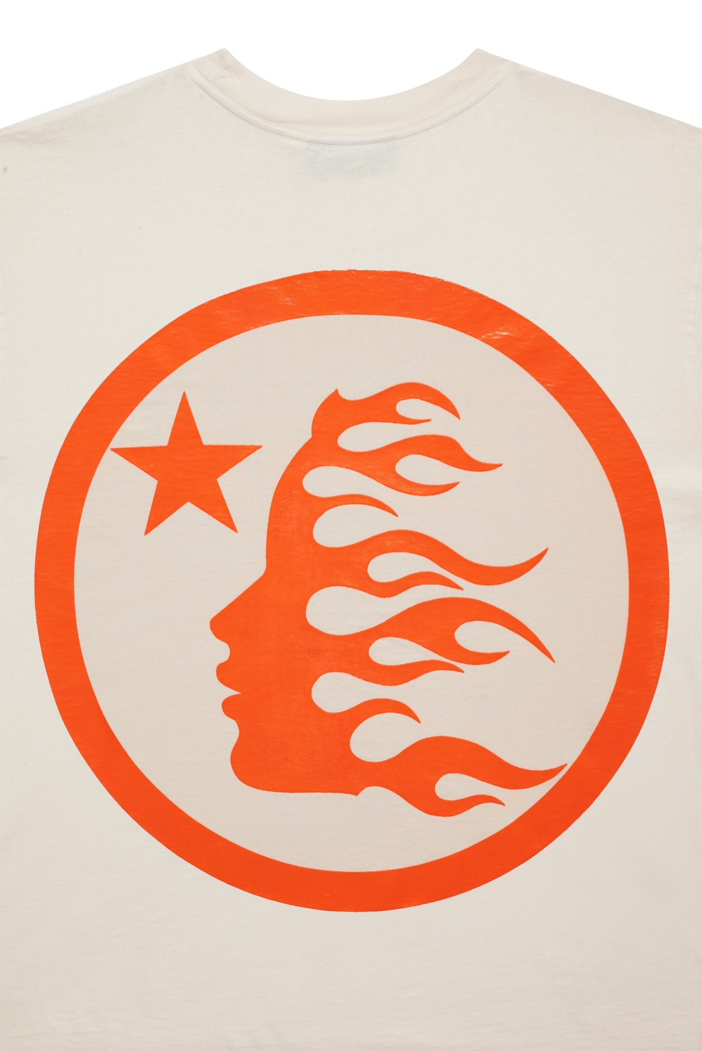 Hellstar Classic White n Orange T-Shirt Versili