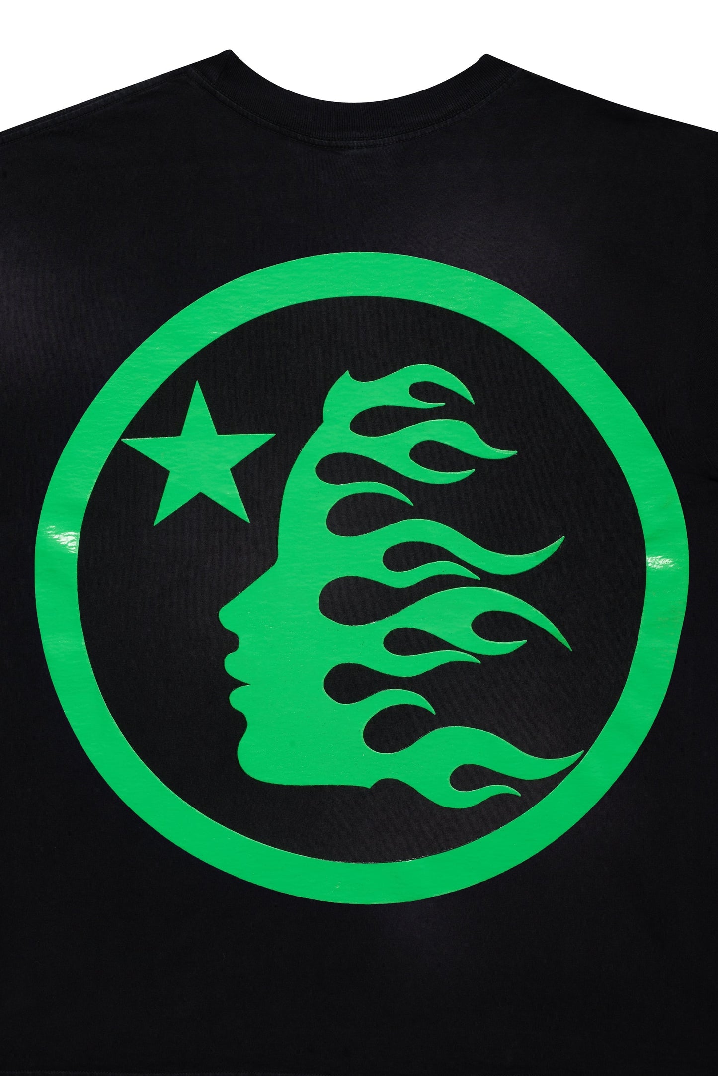Hellstar Classic Black n Green T-Shirt Versili