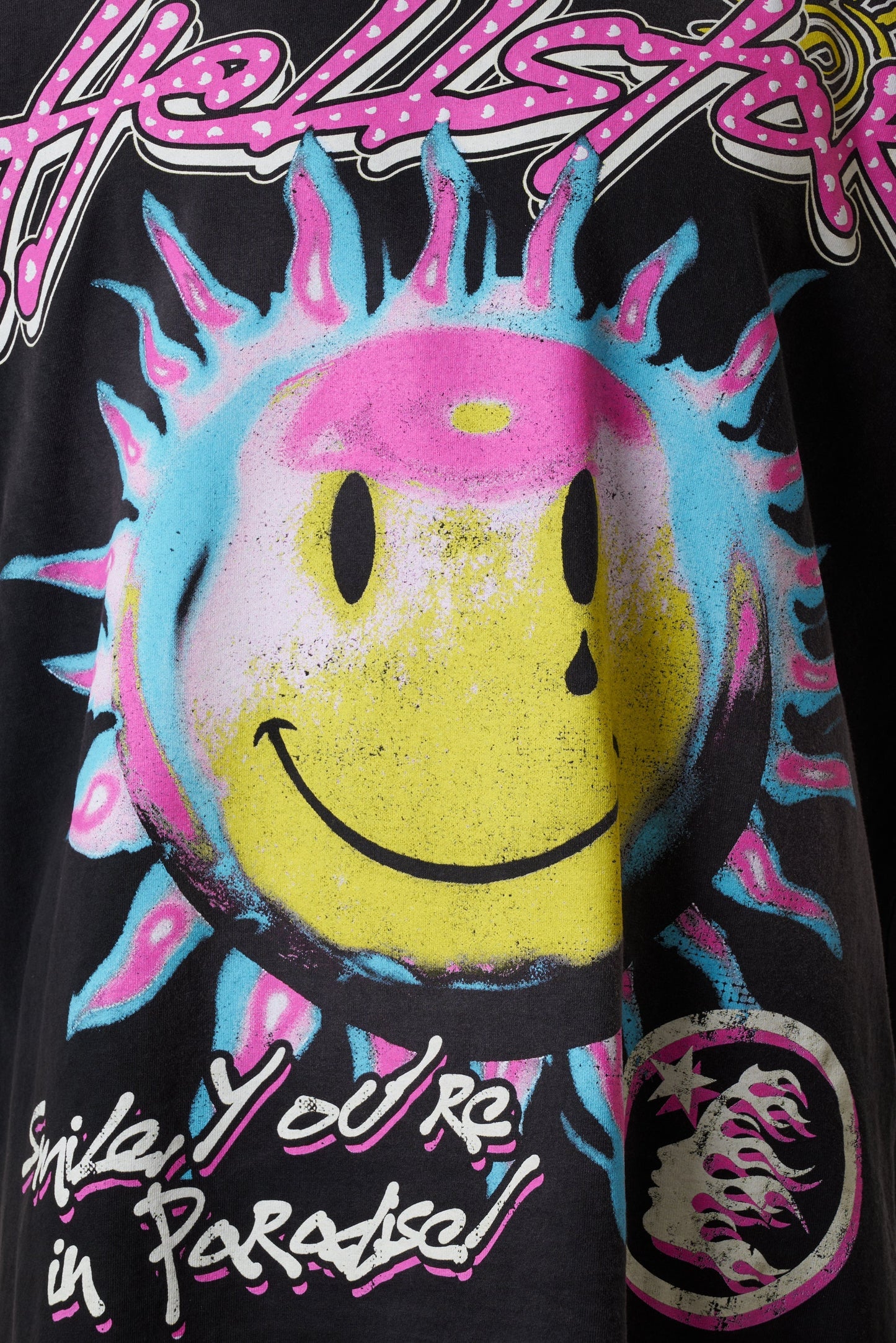 Hellstar Sun Smile T-Shirt Versili