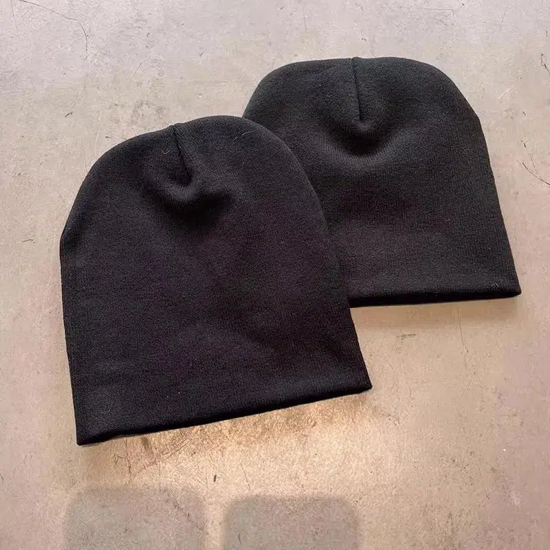 Graphic Beanie Hat Status Shipping