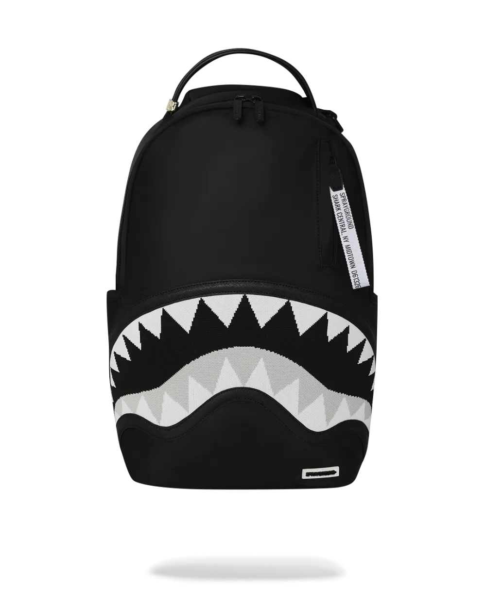 Black & White Shark Backpack Lumin Clothing
