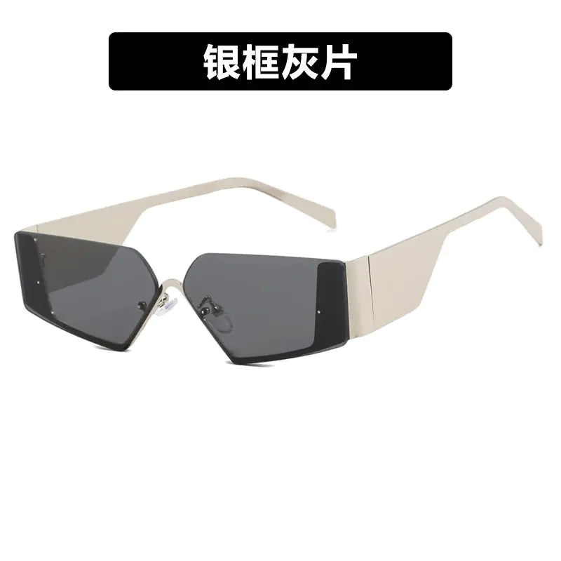 Futuristic Y2K Frameless Sunglasses for Street Style Project 01