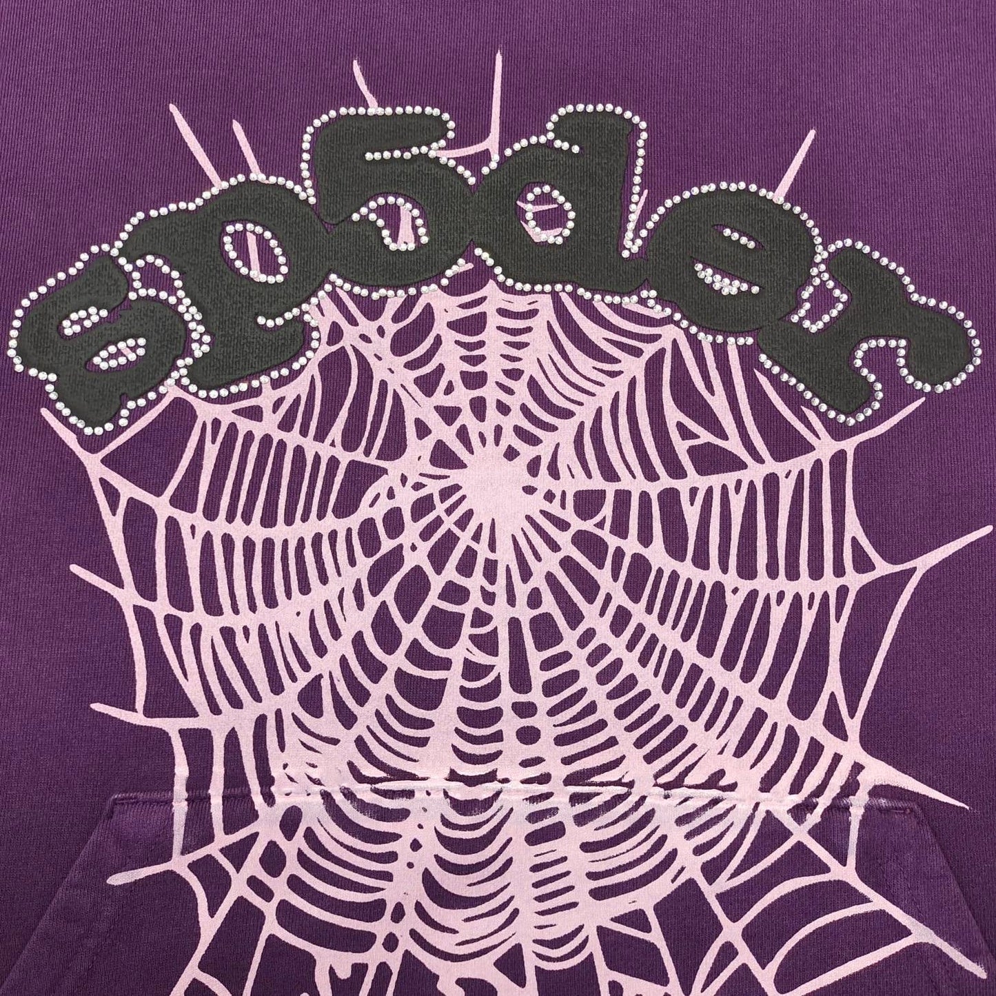 SP5DER WEB HOODIE PURPLE Status Shipping