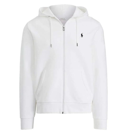 Polo White Zip-Up Lumin Clothing