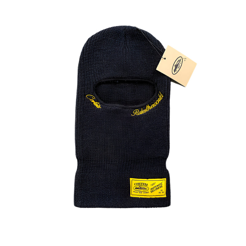 CORTEIZ KNIT BALACLAVA BLACK YELLOW Status Shipping