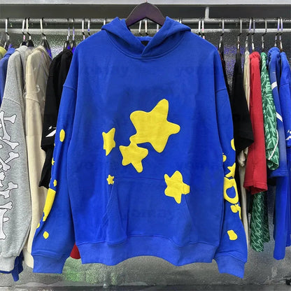 SP5DER PUNK UNISEX HOODIE Status Shipping