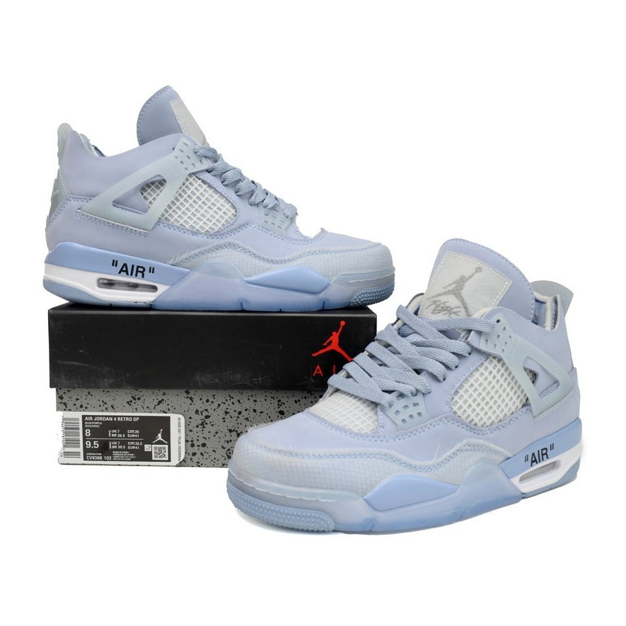 JORDAN 4 x OFF-WHITE ARCTIC Versili