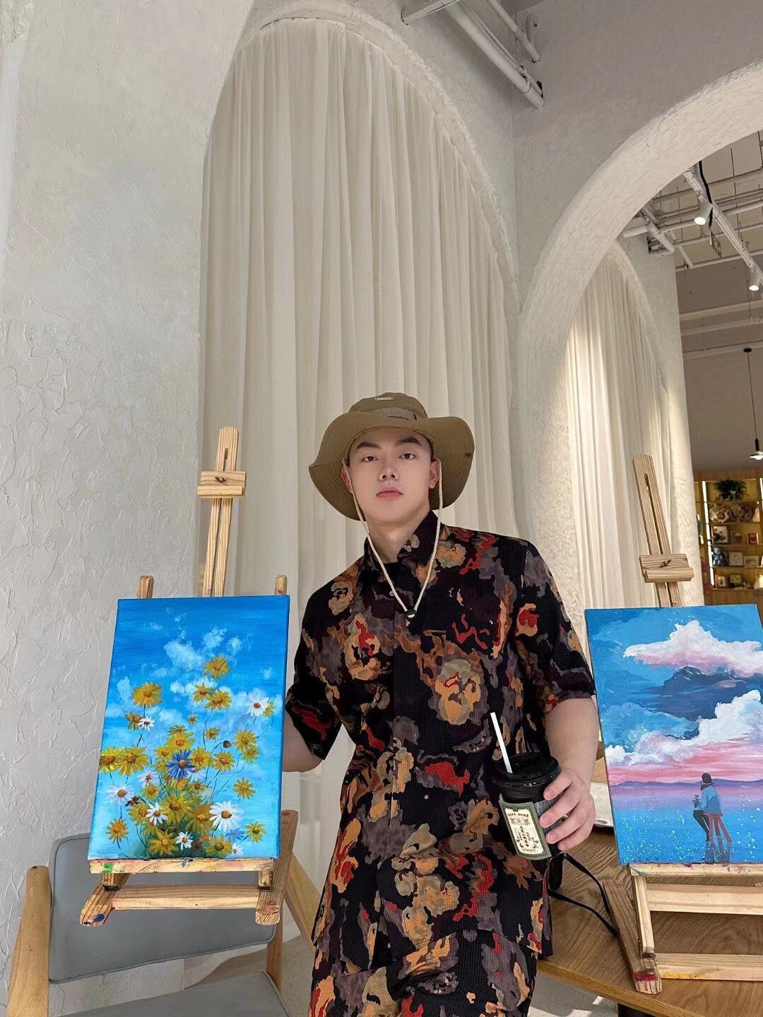 Dior Abstract Floral Print Shirt My Store