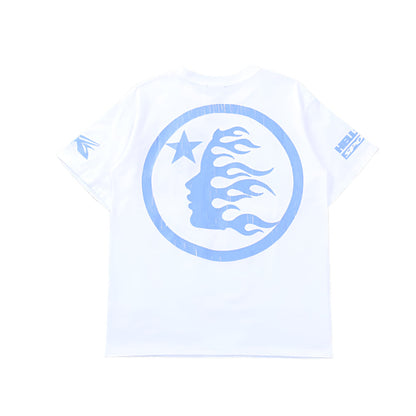 Hellstar "Beat Us" White T-Shirts Versili