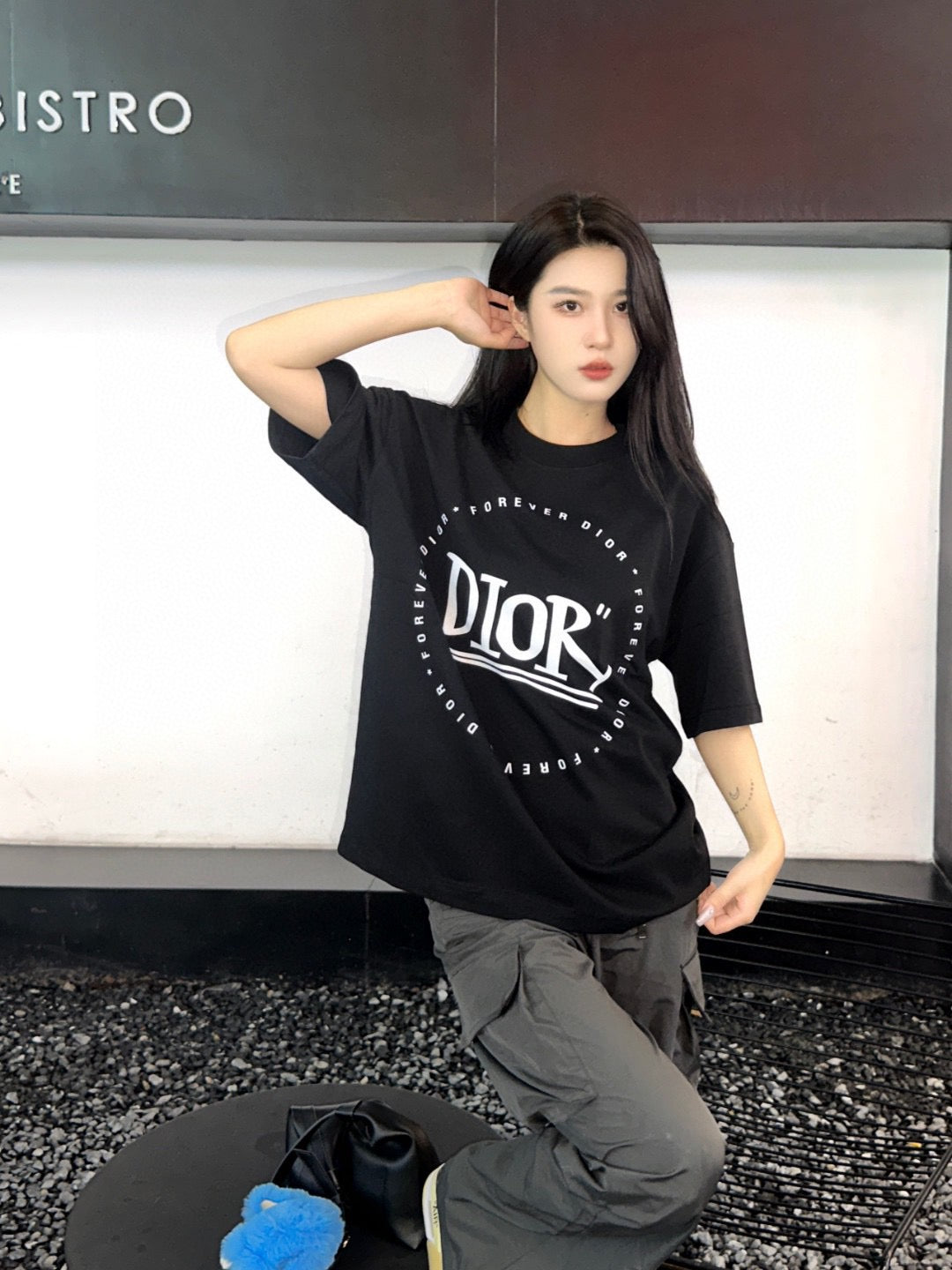 Dior "Forever Dior" T-Shirt (Black) My Store