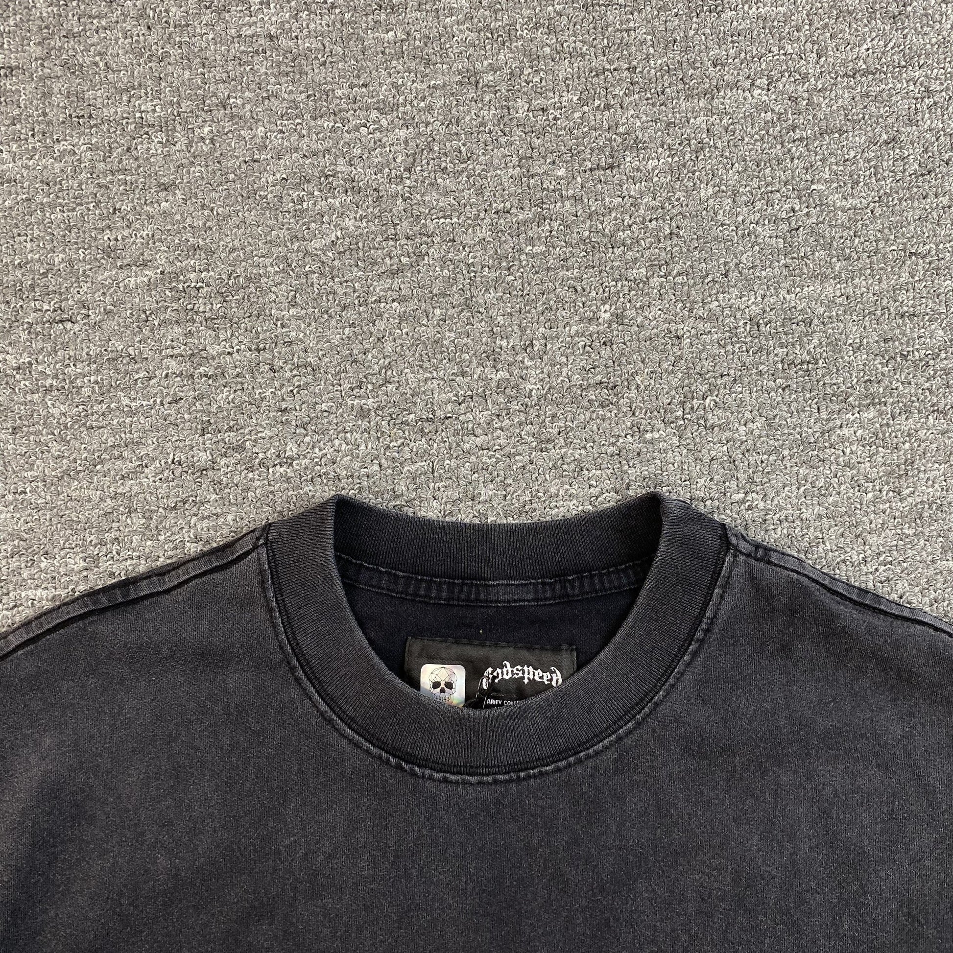 GODSPEED AMIGOS T-SHIRT WASHED BLACK Versili