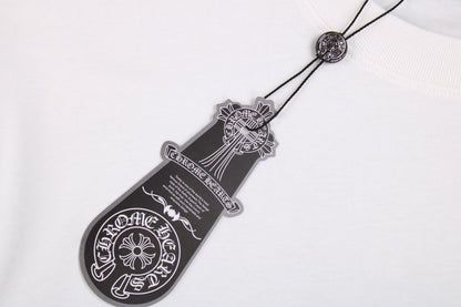 CHROME HEARTS "LOOKING LIKE A GHOST" T-SHIRT WHITE Status Shipping