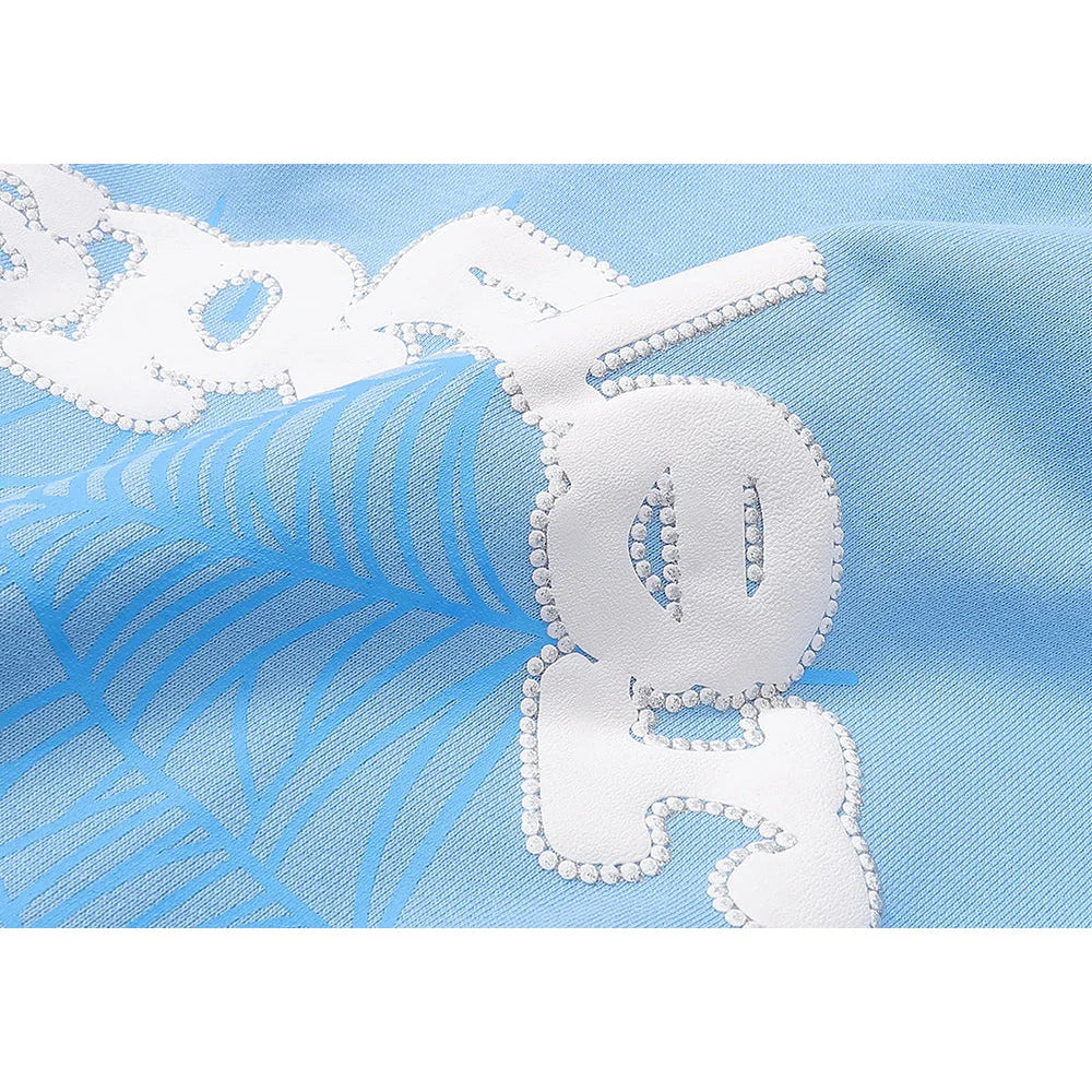 SP5DER WEB HOODIE SKY BLUE Status Shipping