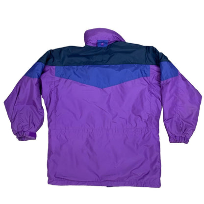 Vintage 1990's Columbia Purple Blue Navy Lightweight Ski Jacket Extra Large XL Vintage Superstore