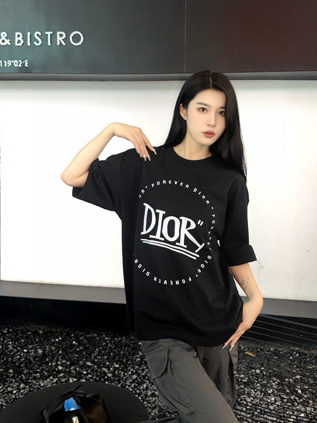 Dior "Forever Dior" T-Shirt (Black) My Store