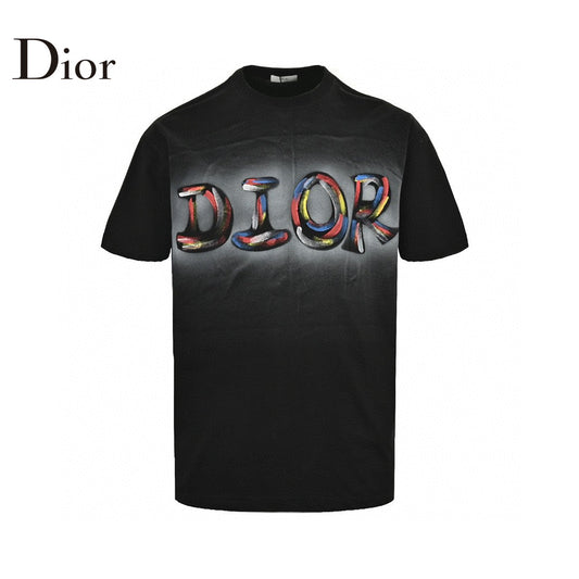 Dior Artistic Logo T-Shirt (Black) My Store