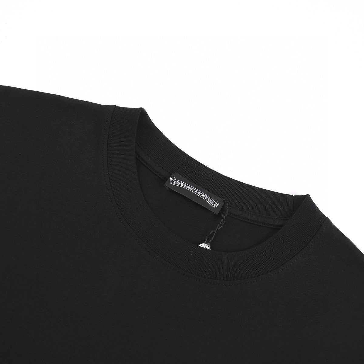 CHROME HEARTS WHITE CROSS T-SHIRT BLACK Status Shipping