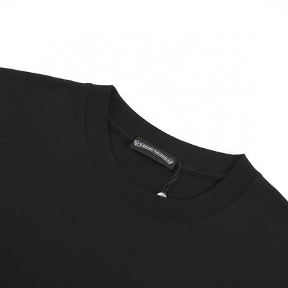 CHROME HEARTS WHITE CROSS T-SHIRT BLACK Status Shipping