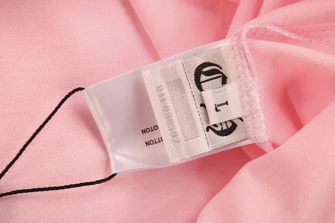 CHROME HEARTS HORSE SHOE LOGO T-SHIRT PINK Status Shipping