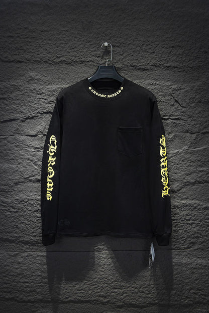 CHROME HEARTS YELLOW COLLAR LONGSLEEVE BLACK Status Shipping