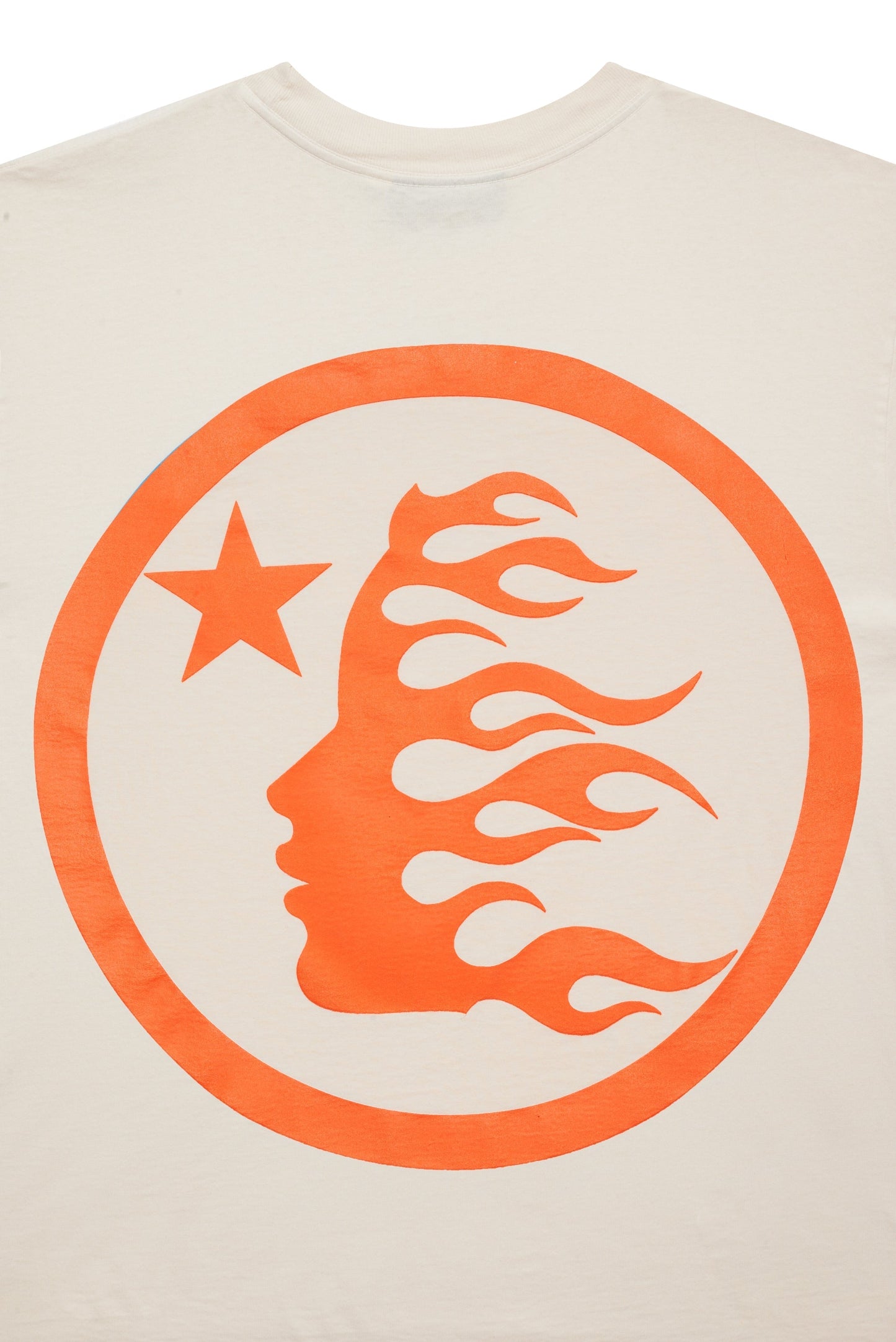 Hellstar Classic White n Orange T-Shirt Versili