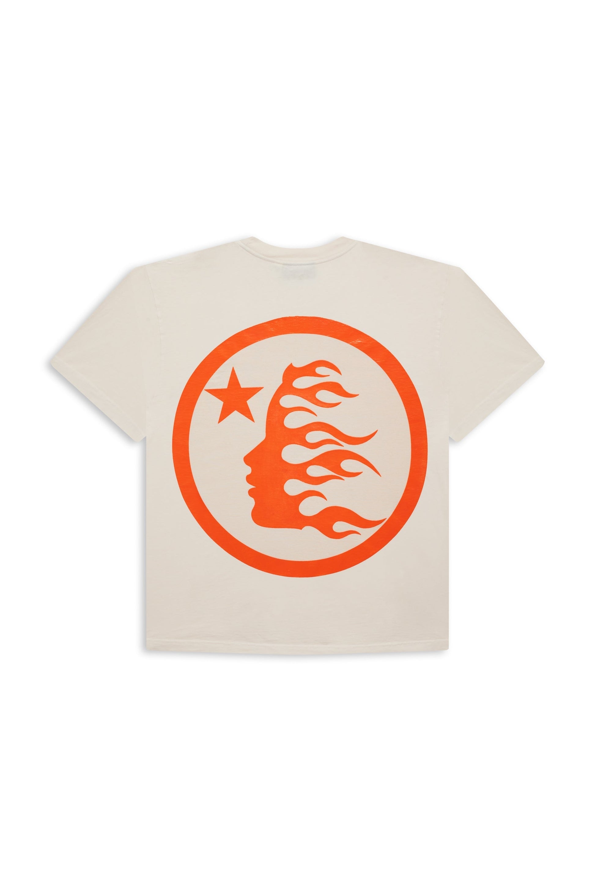 Hellstar Classic White n Orange T-Shirt Versili