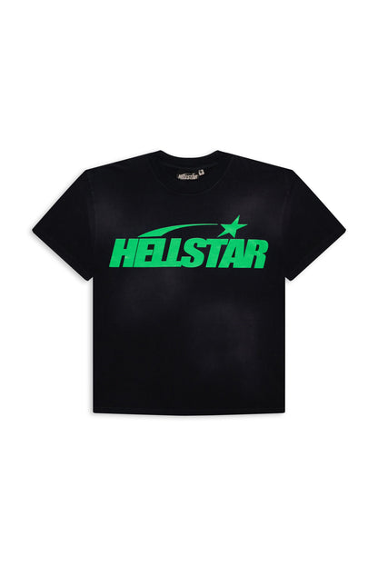 Hellstar Classic Black n Green T-Shirt Versili