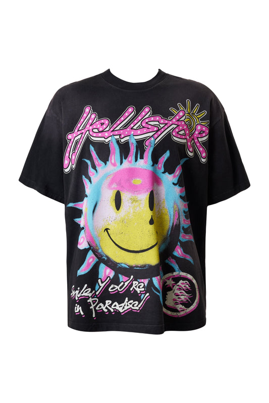 Hellstar Sun Smile T-Shirt Versili