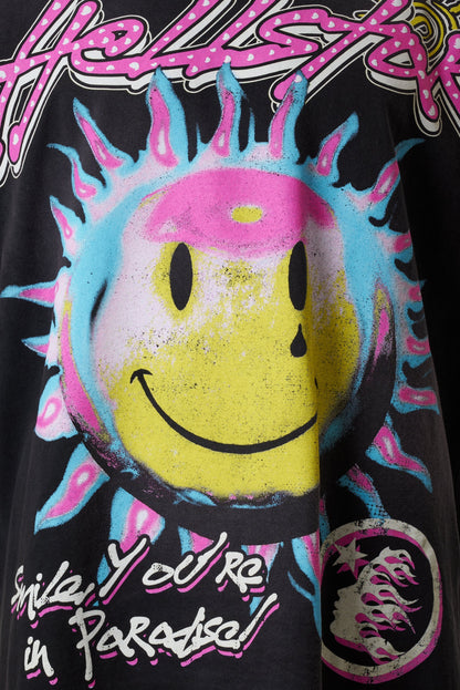 Hellstar Sun Smile T-Shirt Versili