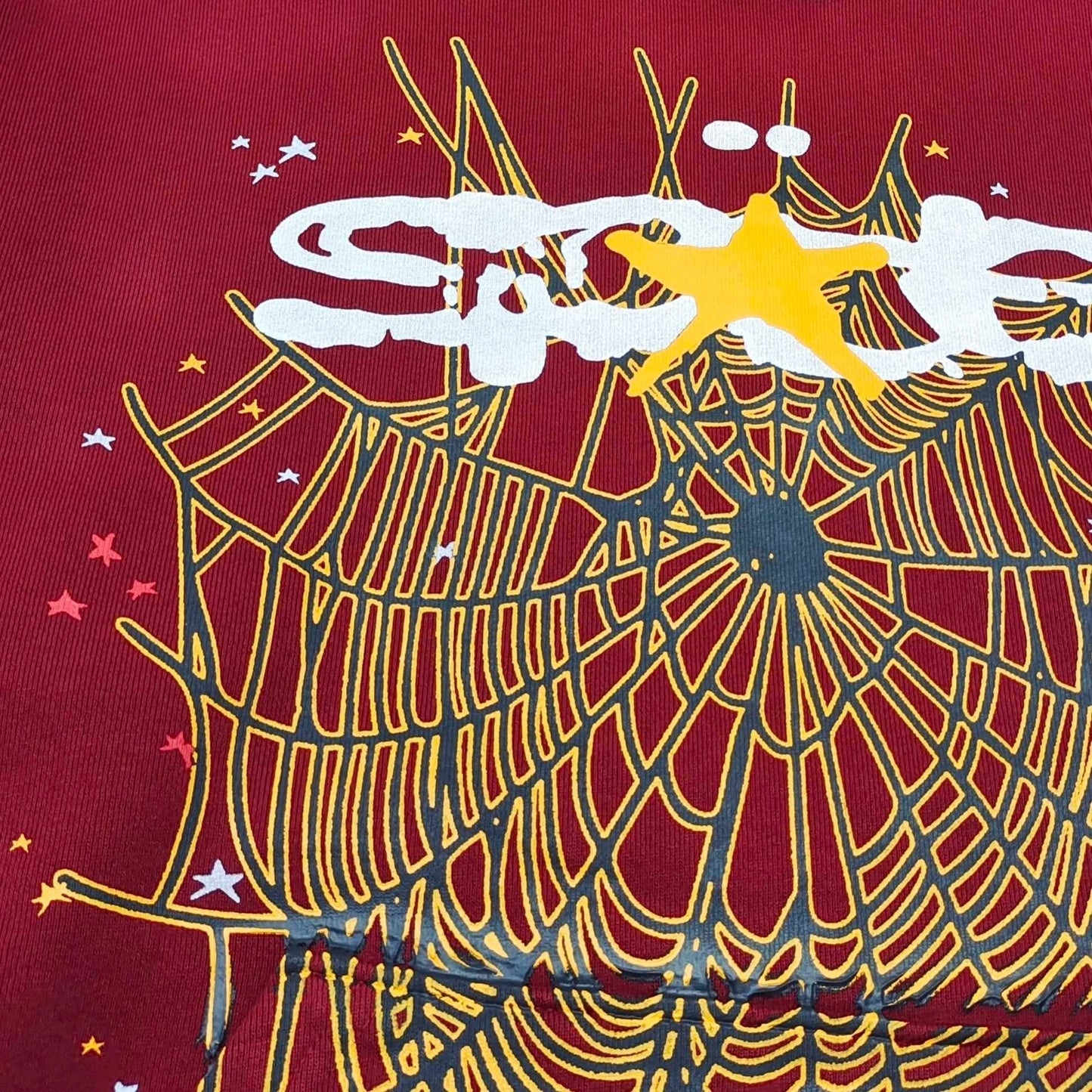 SP5DER LOGO HOODIE MAROON Status Shipping