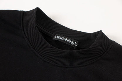 CHROME HEARTS COLORED CROSS HORSE SHOE LOGO SWEATSHIRT BLACK Status Shipping