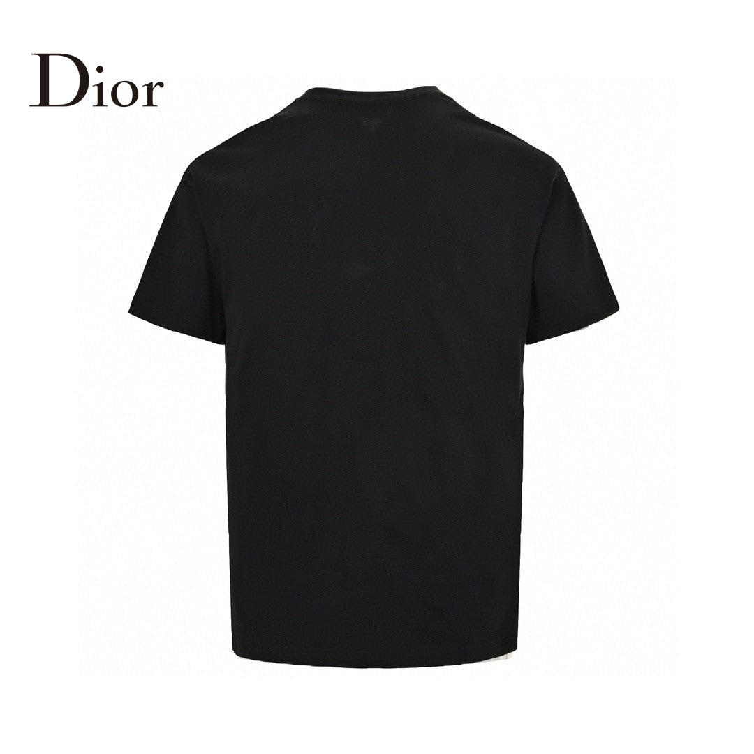 Dior Christian Dior Graphic Black T-Shirt My Store
