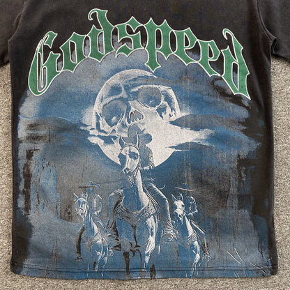 GODSPEED AMIGOS T-SHIRT WASHED BLACK Versili