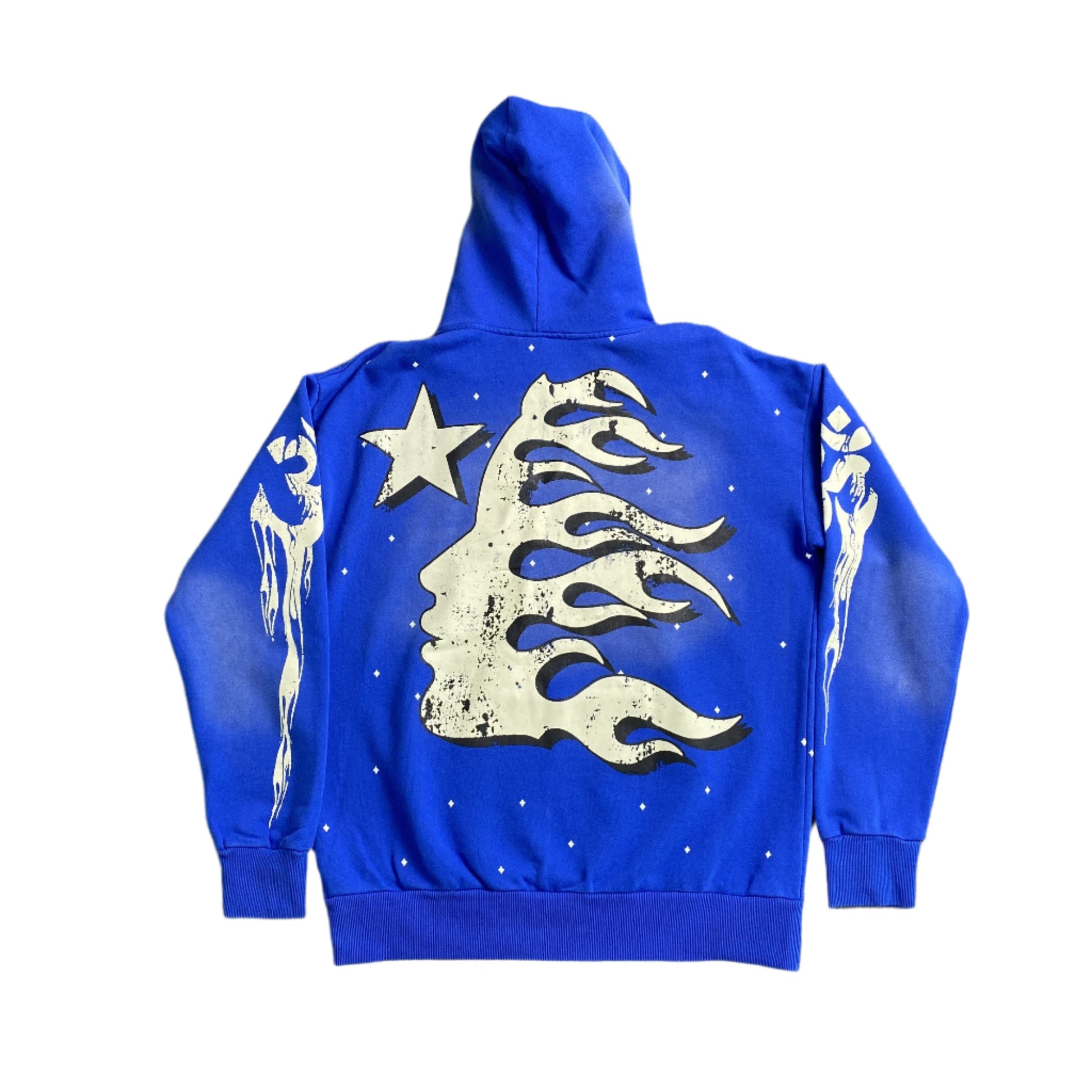 Hellstar "Path To Paradise" Blue Hoodie Versili
