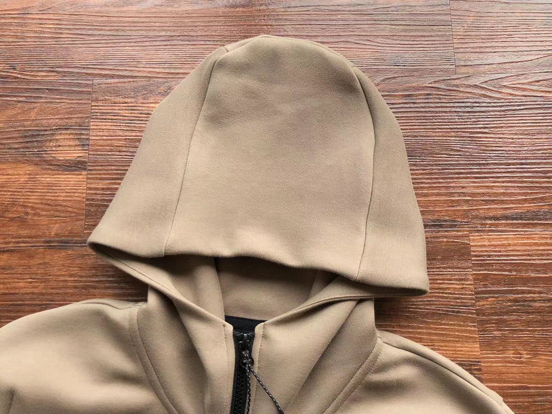 NIKE TECH FLEECE HOODIE x SANDALWOOD/LIGHT BONE WHITE My Store