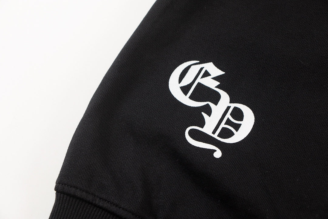 CHROME HEARTS COLORED CROSS HORSE SHOE LOGO SWEATSHIRT BLACK Status Shipping