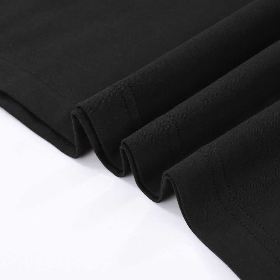 CHROME HEARTS LOGO COLLAR T-SHIRT BLACK Status Shipping