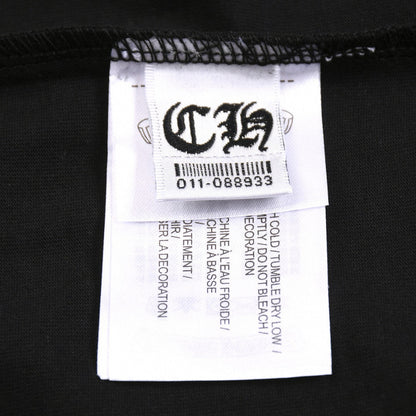 CHROME HEARTS WHITE CROSS T-SHIRT BLACK Status Shipping