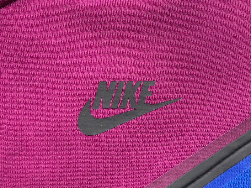NIKE TECH FLEECE HOODIE x SANGRIA/GAME ROYAL My Store