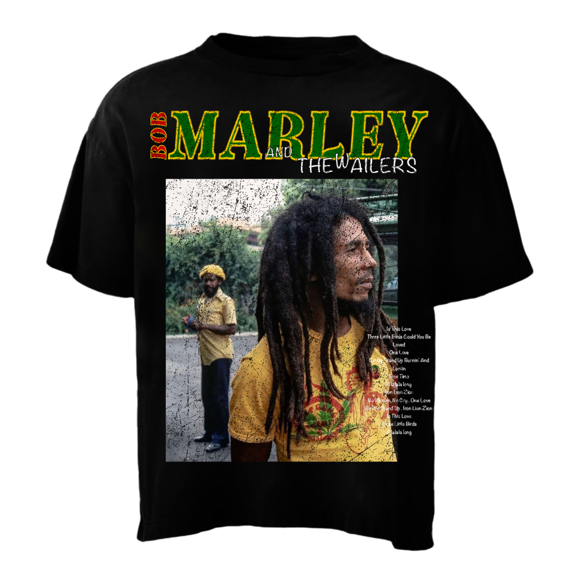 Bob Marley T-Shirt Status Shipping