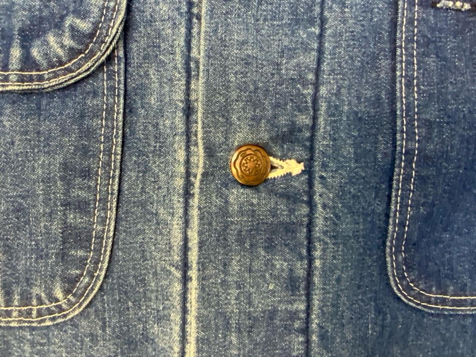 VTG USA WRANGLER BIG BEN BLANKET LINED CHORE DENIM JACKET WORKWEAR HOT ROD XXL Vintage Superstore