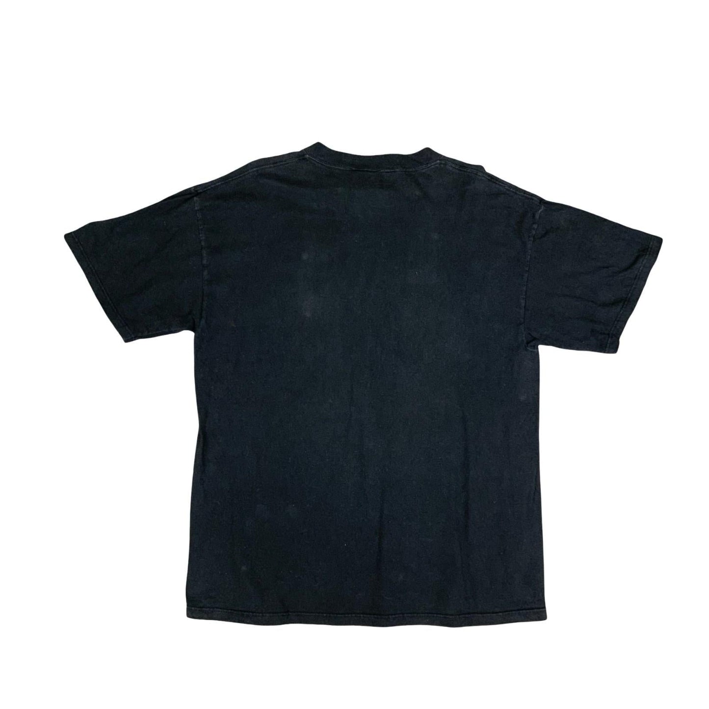 Vintage 1999 Logo Athletic New York Mets MLB Black Graphic T-Shirt Large Vintage Superstore