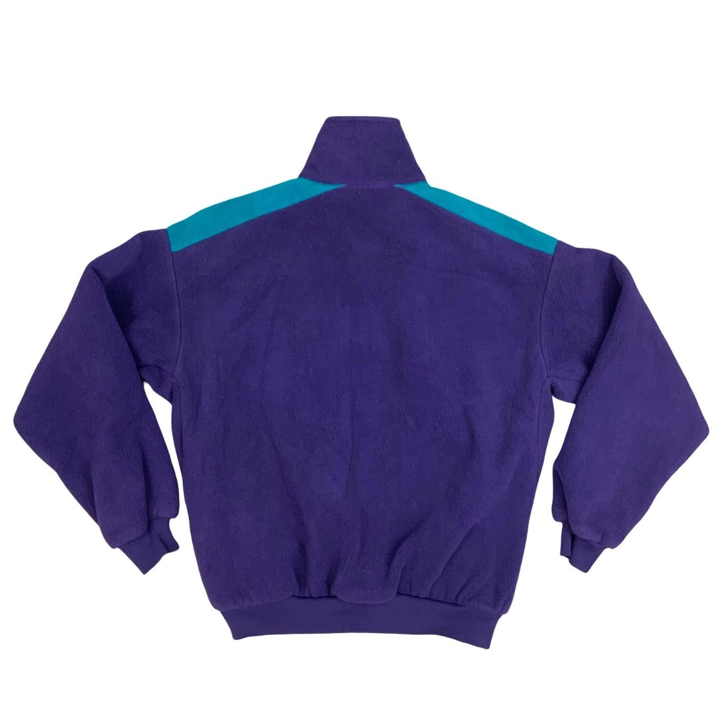 Vintage 1990's Columbia Sportswear Company Multi-Coloured Fleece Zip-Up Jacket L Vintage Superstore