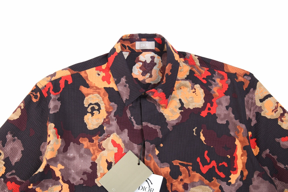 Dior Abstract Floral Print Shirt My Store
