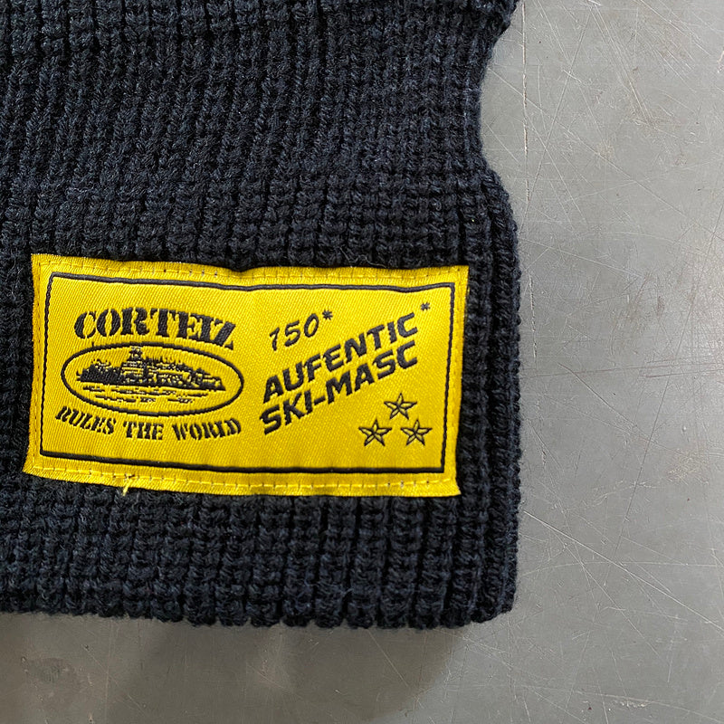 CORTEIZ KNIT BALACLAVA BLACK YELLOW Status Shipping