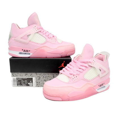 JORDAN 4 x OFF-WHITE ROSE PEACH Versili