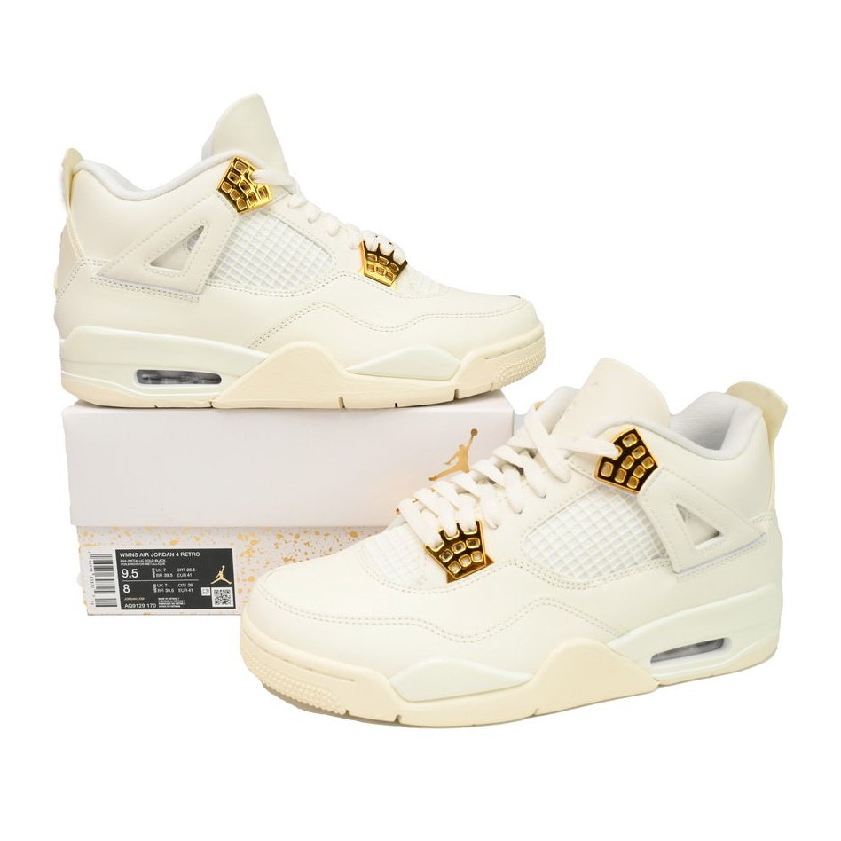 JORDAN 4 x METALLIC GOLD Versili
