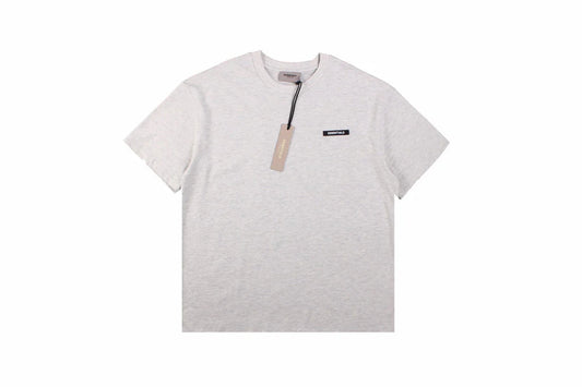 Fear of God Essentials Logo T-Shirt - Heather Grey Status Shipping