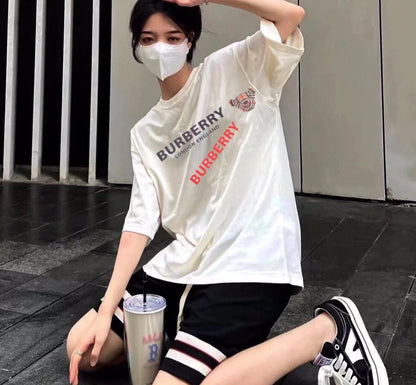 Burberry London England T-Shirt - White Status Shipping