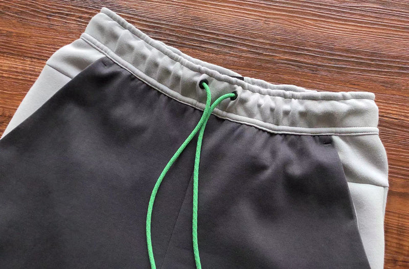 NIKE TECH FLEECE PANTS x GREY/BLACK/GREEN My Store